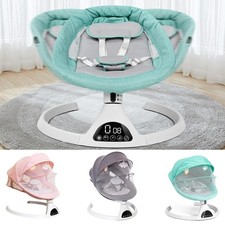 Elektrische Babywippe mit Fernbedienung & Bluetooth Musik Babyschaukel Wippe NEU