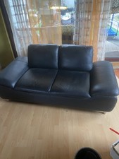 Zweisitzer Kunstledercouch