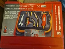 ROTHENBERGER Turbolötset Kompakt 2000° No.3.0901 Neuwertig ORIGINAL VERPACKT