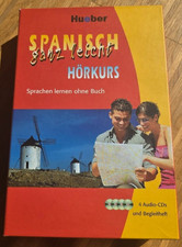Hueber Sprachkurs Spanisch ganz leicht Hörkurs ohne Buch 4 CDs u. Begleitheft