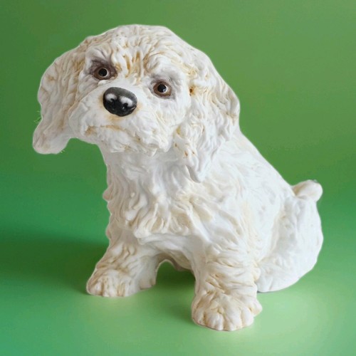 Porzellan figur malteser - porzellan,