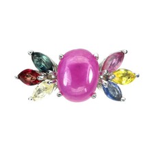 925 Sterlingsilber Ring Oval