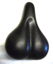 Damen Fahrrad Sattel Tourensattel Trekking Citybike MTB schwarz Top zustand