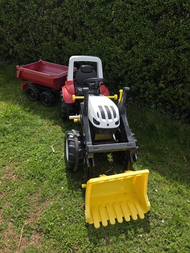 Kinder trettraktor mit - kinder,