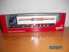 Herpa 1:87 Volvo FH 16 Globetrotter Kühlkoffer-Sattelzug Greiwing mit OVP 225878