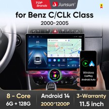 128GB Android13 Autoradio für W209 A209 C209 Mercedes CLK Klasse ab 2002 Carplay