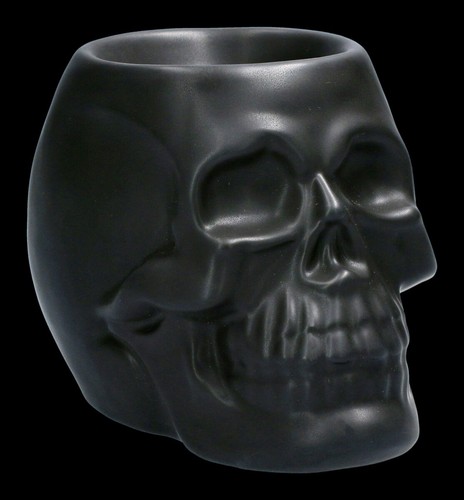 Duftlampe schwarzer keramik - -,