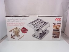 ADE KG2102 manuelle Nudelmaschine inkl. Nudeltrockner Pasta Edelstahl Pastamaker