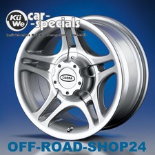  ALU-Felge - 8x16 ET0 Silber OZ/COBRA "APACHE" SUZUKI-KIA-DAIHATSU "GEBRAUCHT" 