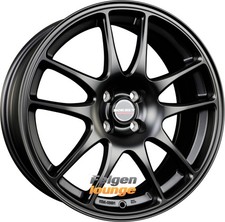 4x BORBET RS Black Matt 7x17 ET35 4x100 Alufelgen 17 Zoll