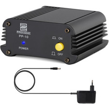 PA DJ Phantomspeiseadapter Phantom Power 48v Studio XLR Mikrofon Power Supply