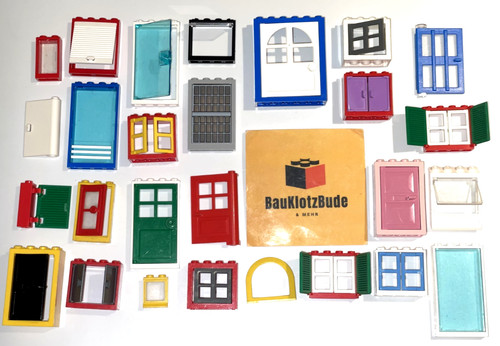 Lego 25x fenster türen tür - 25x,