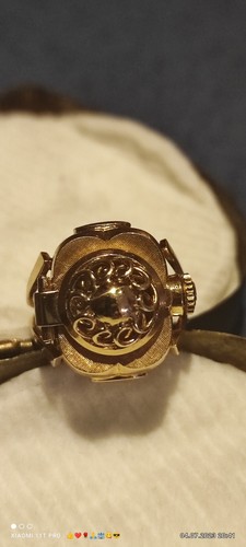 Damen goldene ring uhr von - ring,