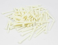 90x Zylinderschrauben mit Schaft Innensechskant DIN 912 M6 x 60mm Kunststoff (3)