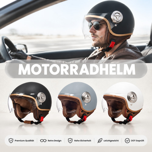 Chopperhelm pilothelm jethelm - pilothelm,