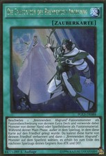YuGiOh Die Endstation des Brennenden Abgrunds PGL3-DE088 Gold Rare GD 1st