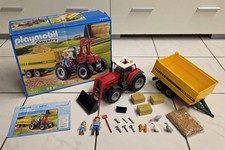 Playmobil Trecker mit Anhänger, Figuren, Tiere Bauernhof 70131 Top