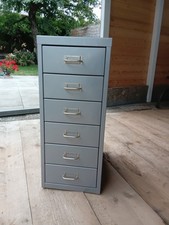 Metallschrank mit 6 Schubladen