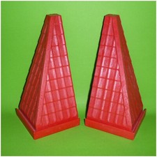 Playmobil Ersatzteil - 2 x Dach Aussenecke - für Haus 3965 7336 7337 7338