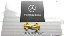 Mercedes Benz Pin, "Formel 1"  Motorsport, 3-D-Pin, Sammlerstück, rar,  Top