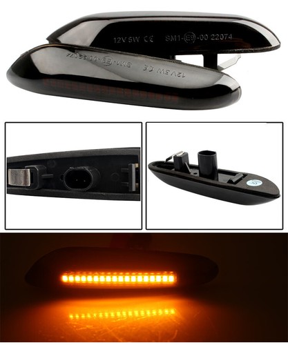 Led seitenblinker schwarz - x,