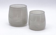 2 x Decorative Glass Lantern