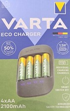 Varta ECO charger ink. 4xAA