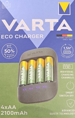Varta eco charger ink 4xaa - ink.,