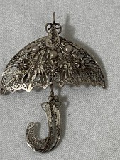 Brosche Schirm Sonnenschirm