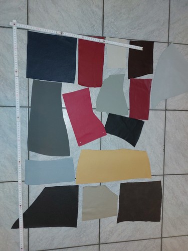 Häute versch farben sehr - 15, häute,versch.