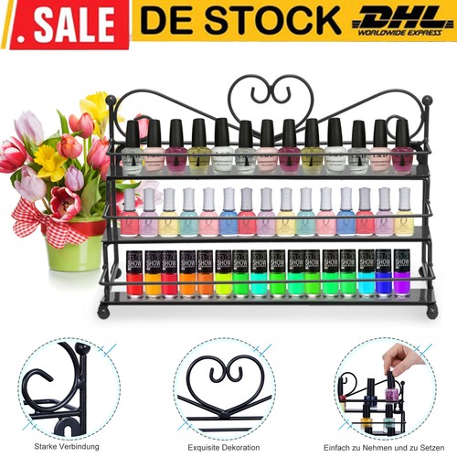 Tier metall nagellack regal - 3-tier,