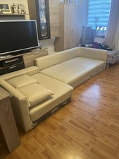 Leder Eck Sofa