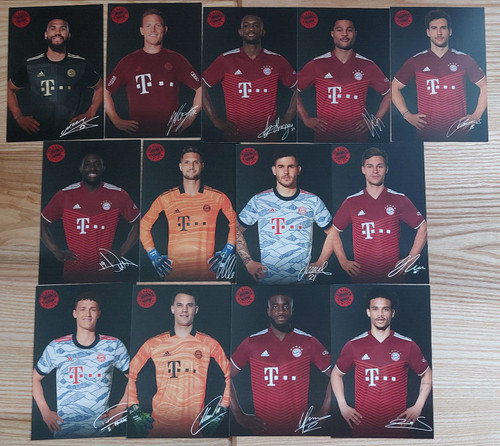 Autogrammkarten 20 21 - 13, 20-21