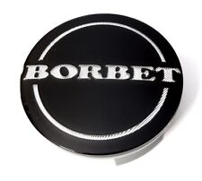 Original Borbet Nabendeckel 55mm Nabenkappe Schwarz Glanz Center Cap 74404