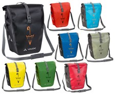 Vaude Aqua Back single mit Schirmlogo Hinterradtasche Fahrradtasche wasserdicht 