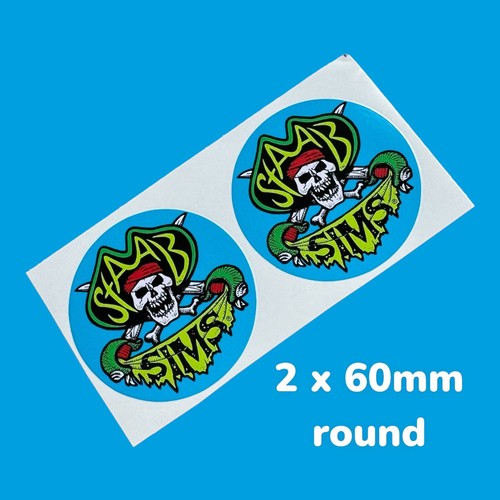 Staab sims santa cruz sticker - santa,
