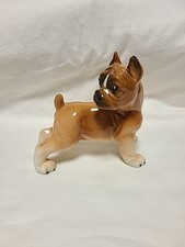 Vintage Porcelain Glossy Boxer