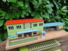 Märklin Bing Spur 0 Blech Bahnhof US Zone 1949 --selten--Karl Bub KBN 50cm breit