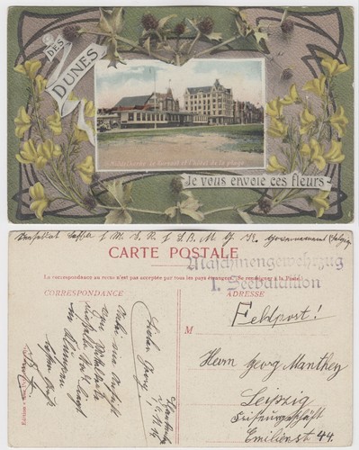 Middelkerke flandern 1914 - ak,
