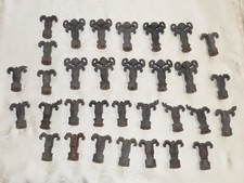 Antiker Konvolut Zaun Spitzen