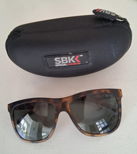 SBK Sonnenbrille Herren Superbike Sunglasses braun mit Box
