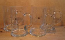 4 Stück WMF Bierkrug Bierglas Henkelglas
