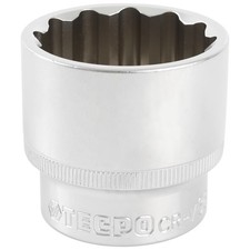 TECPO VIELZAHN STECKSCHLÜSSEL NUSS SW 36 mm 1/2 ZOLL 12-KANT STECK Nuß CR-V