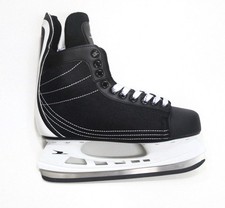 Crane Herren Schlittschuhe Gr 43 inklsuive Fischer Eishockey Tasche schwarz NEU