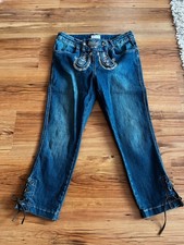Trachtenhose Damen Jeans  Gr 36 ungetragen schöne Details