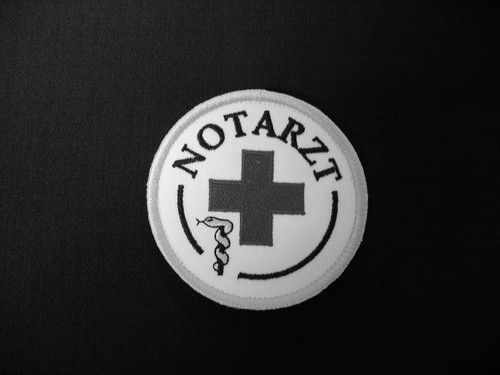 Notarzt rundemblem emblem - rundemblem,