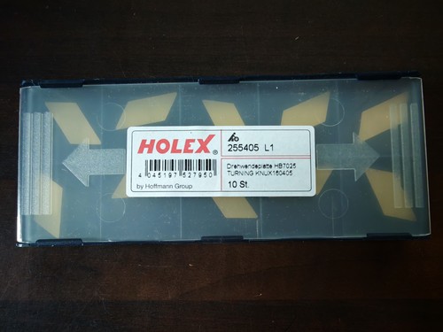 10x wendeschneidplatten holex - 10x,