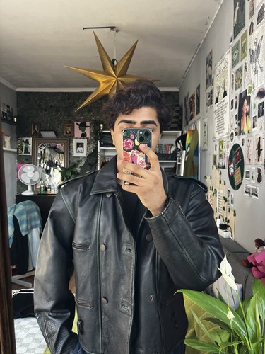 Schwere lederjacke - schwere,