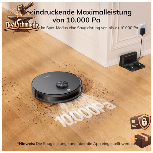 Saugroboter schwarz ohne - saugroboter,
