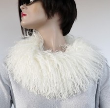 Pelz Schal Tibetlamm Boa Loop